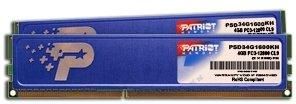 Pamięć RAM Patriot DDR3 8GB (2x4GB) KH 1600 CL9 (PSD38G1600KH)