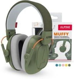 Alpine Muffy Słuchawki Ochronne Dla Dzieci Green MUFFY20GREEN