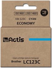 ACTIS TUSZ KB-123C (ZAMIENNIK BROTHER LC123C/LC121C; STANDARD; 10 ML; NIEBIESKI) (KB123C)