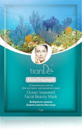 Tiande Maska do twarzy typu beauty z algami morskimi 1szt