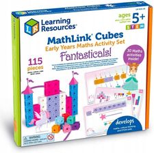 Learning Resources Klocki.Kostki Matematyczne Mathlink Cubes Fantazja
