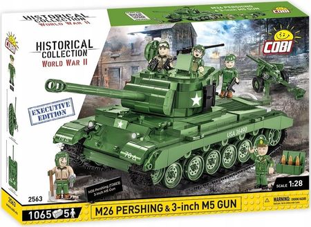 COBI Historical Collection M26 Pershing & 3-inch M5 Gun Executive Edition (COBI-2563)
