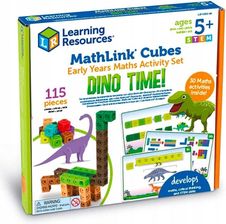 Learning Resources Klocki. Kostki Matematyczne Mathlink Cubes Dino