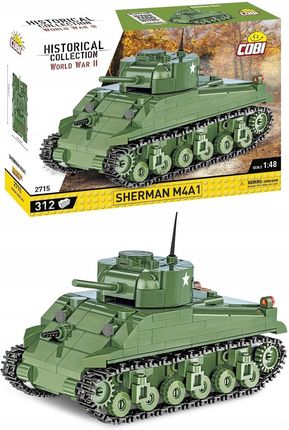 Cobi Klocki 2715 Amerykański Czołg Sherman M4A1