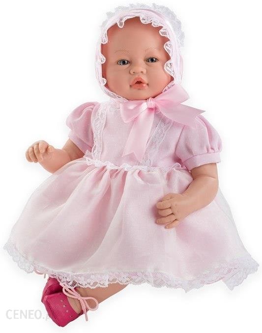 Muñecas Guca Mg10056 Lalka Bobas Dziewczynka Vera W Różowej Sukience 46cm