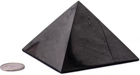 Szungitelite Piramida Polerowana 8cm