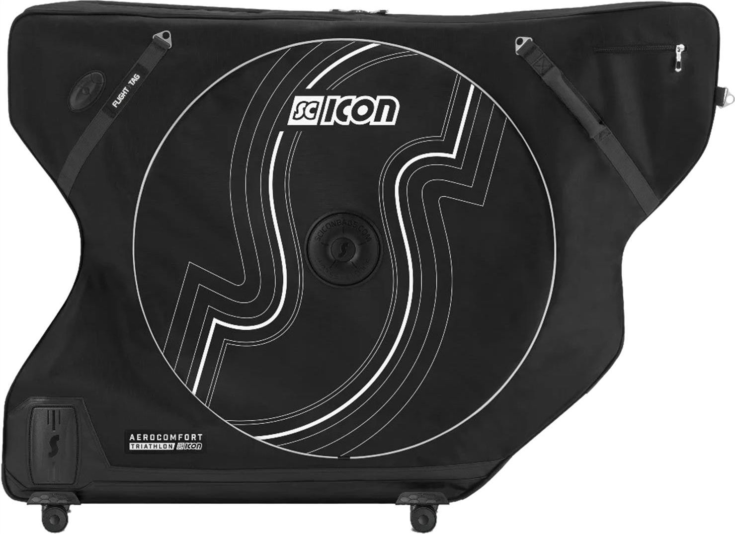 Scicon Torba Na Rower Aerocomfort 3.0 Czarny Biały - Ceny i