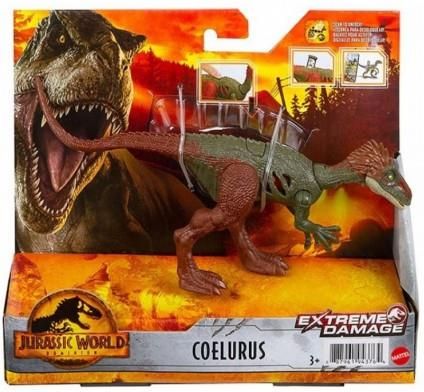 Mattel Jurassic World Figurka Dinozaura Coelurus GWN16