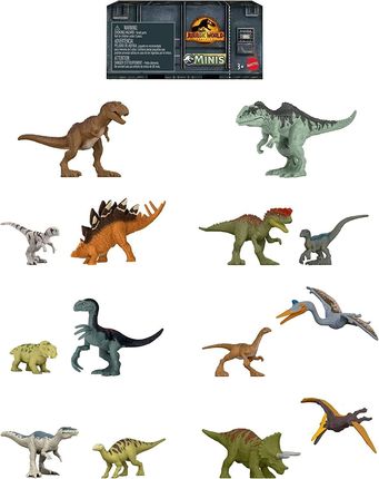 Mattel Jurassic World Dinozaur Minifigurka Ast. CDU Niespodzianka GWP38