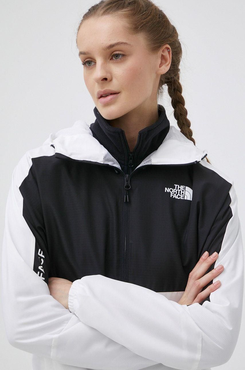 ★THE NORTH FACE★ NJ5JQ83K White Label Women's Comfy Traini The North Face wiatrówka kolor biały przejściowa - Ceny i