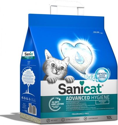 SaniCat Advanced Higiene żwirek dla kota bezzapachowy 10L