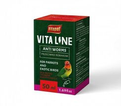 Zdjęcie VITAPOL VitaLine Witamina przeciw robakom dla ptaków 50ml - Prusice