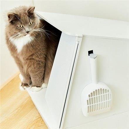 Petkit Cat Litter Box White Villa White