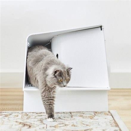 Petkit Cat Litter Box White Villa White