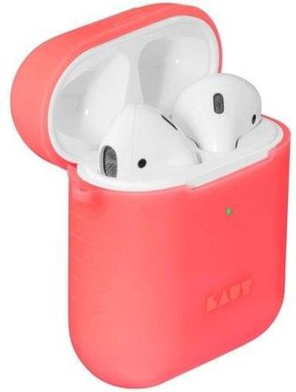 Laut Pod Neon For Airpods 1/2 Electric Coral Charging Case Apple Airpods 1/2