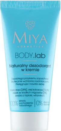 Miya Body.lab Naturalny Dezodorant w Kremie 30 ml
