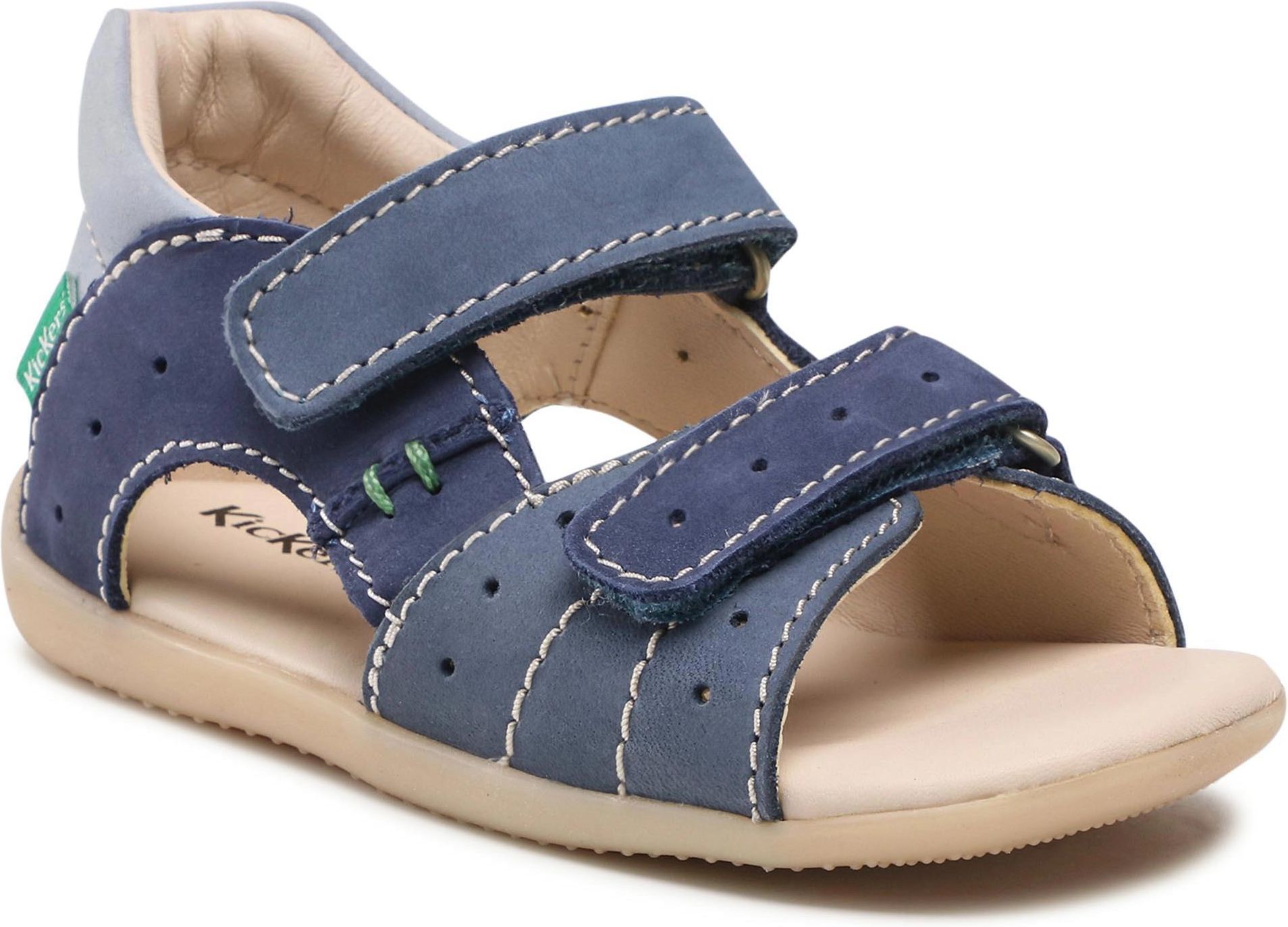 Sandalias Kickers Sushy Azul Tricolor (Talla 23 EU) Kickers Niña