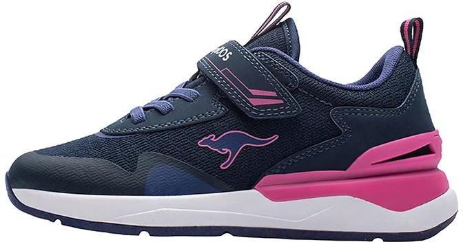 KangaROOS Kindersportschoenen KD-Gym EV, Jet Black Neon Yellow 5062, 31 EU : KangaROOS
