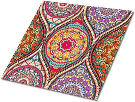 Fototapety Barwna Mandala Samoprzylepne Płytki Na Podłogę