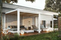 Zdjęcie Zadaszenie Tarasowe Perara 530X360Cm Białe - Chorzów