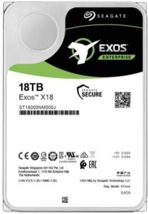 Seagate Dysk Exos X18 10TB 4Kn SATA 3,5 (ST10000NM018G)