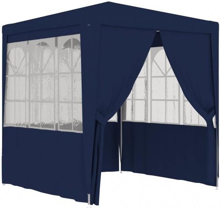 Namiot Imprezowy Ze Ściankami, 2,5X2,5 M Niebieski, 90 G/M² Kod: V 48519 +