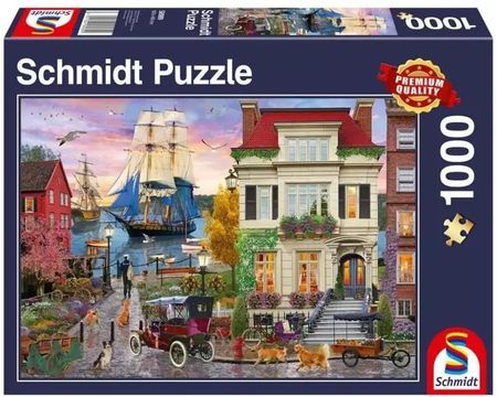 Schmidt Puzzle 1000El. Miasto Portowe
