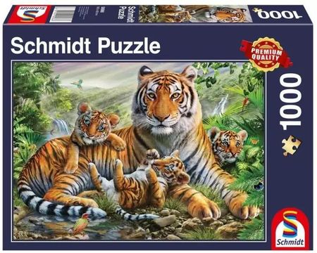Schmidt Puzzle 1000El. Tygrysy