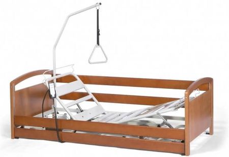 Pds Care Łóżko dla chorych na ALZHEIMERA i niskiego wzrostu : Rama łóżka - Metalowa (1330_4987)