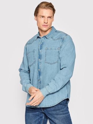 Americanos Koszula jeansowa Dallas Niebieski Regular Fit