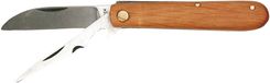 Gerlach Nóż monterski Gerlach, ze szpikulcem, drewniane okładki 17B658 - Noże i nożyce ręczne