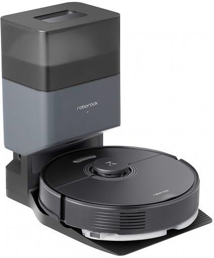 Roborock Q7 Max+ + automatyczna stacja odsysania Czarny - zdjęcie 2 Roborock Q7 Max+ + automatyczna stacja odsysania Czarny