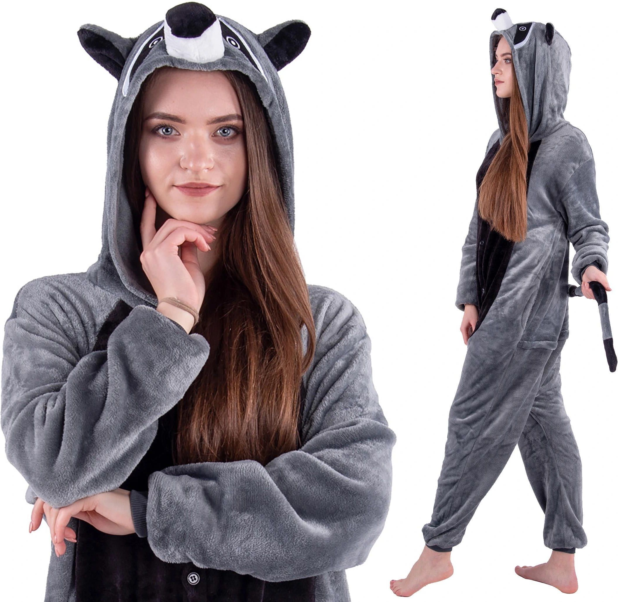 Szop Pracz Piżama Kigurumi Onesie L Wzrost 165 174 Ceny I Opinie