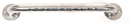 Pds Care Poręcze łazienkowe ze stali nierdzewnej karbowana : długość - 80cm (657_5567)