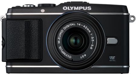 Olympus PEN E-P3 Czarny + 14-42mm