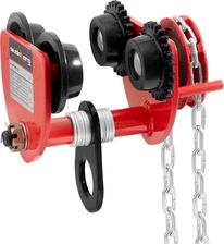 Zdjęcie Steinberg Systems Wózek suwnicowy 1000kg 60-110mm z łańcuchem SBS-RT-1000C - Otyń