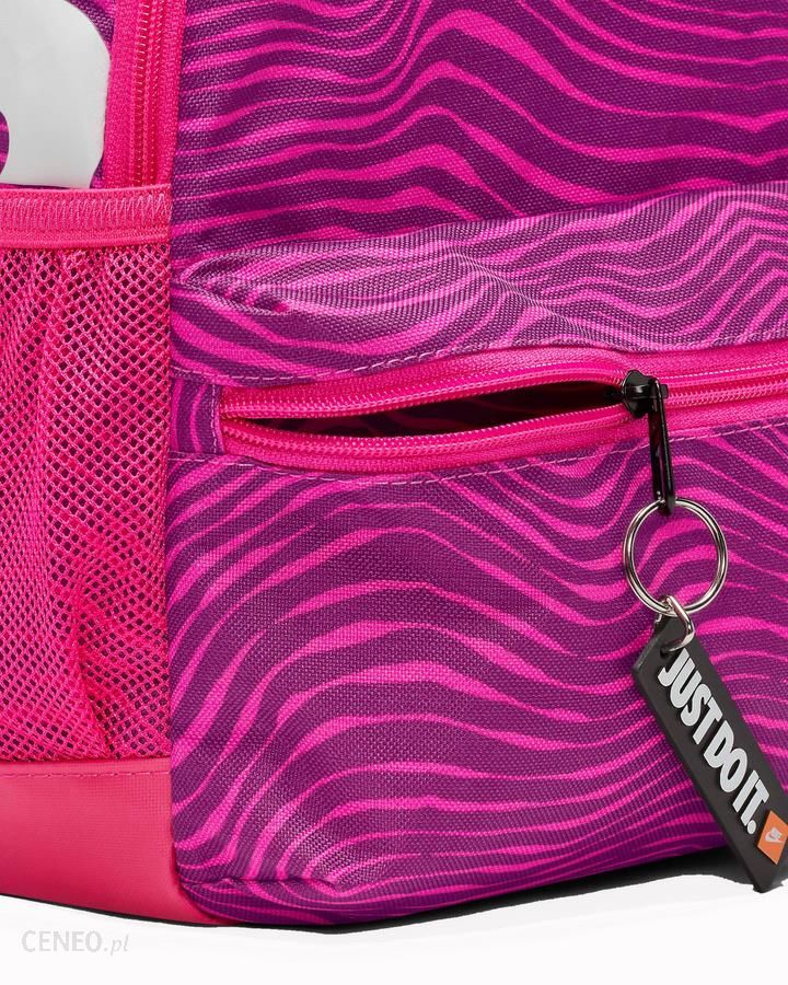 Nike Plecak Mini Brasilia Just Do It Young Różowy Szkolny