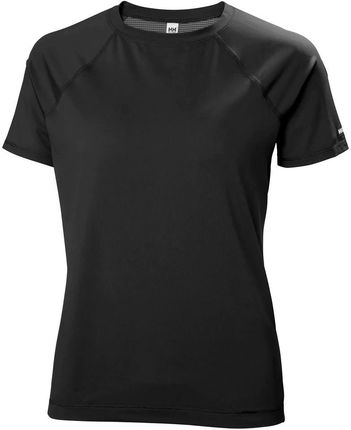 T-Shirt Helly Hansen W Tech Trail Ss T-Shirt - czarny
