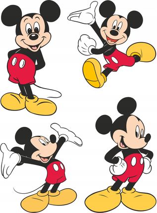 Naklejki Na Okno Lustro Szybę Myszka Myszki Mickey