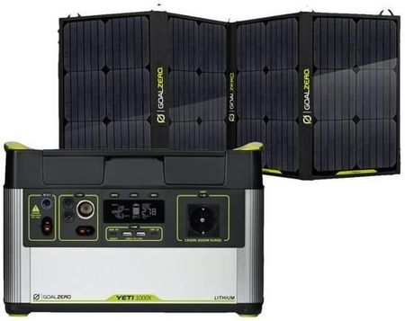 Goal Zero Yeti 1000X przenośna stacja zasilania 983Wh + Nomad 100 panel solarny