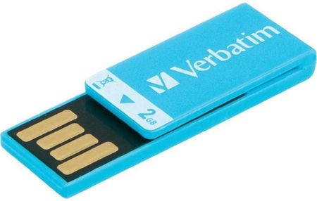 VERBATIM Flash Disk CLIP-IT 2GB modrá (43907)