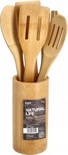 Zdjęcie Ravi Zestaw Przyborów Kuchennych Z Bambusa Na Stojaku (71892) - Wyrzysk