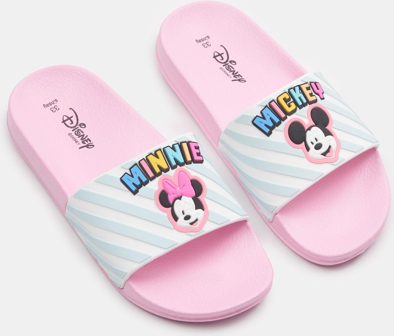 ♡minnie♡ Sinsay - Klapki Myszka Minnie - Różowy - Ceny i opinie