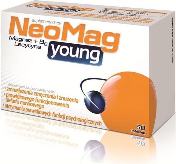 NeoMag Young 30 tabletek - Opinie i ceny na Ceneo.pl