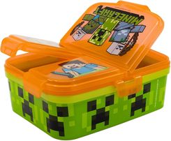 Zdjęcie ŚNIADANIÓWKA LUNCHBOX MINECRAFT XL Z PRZEGRODAMI - Reszel