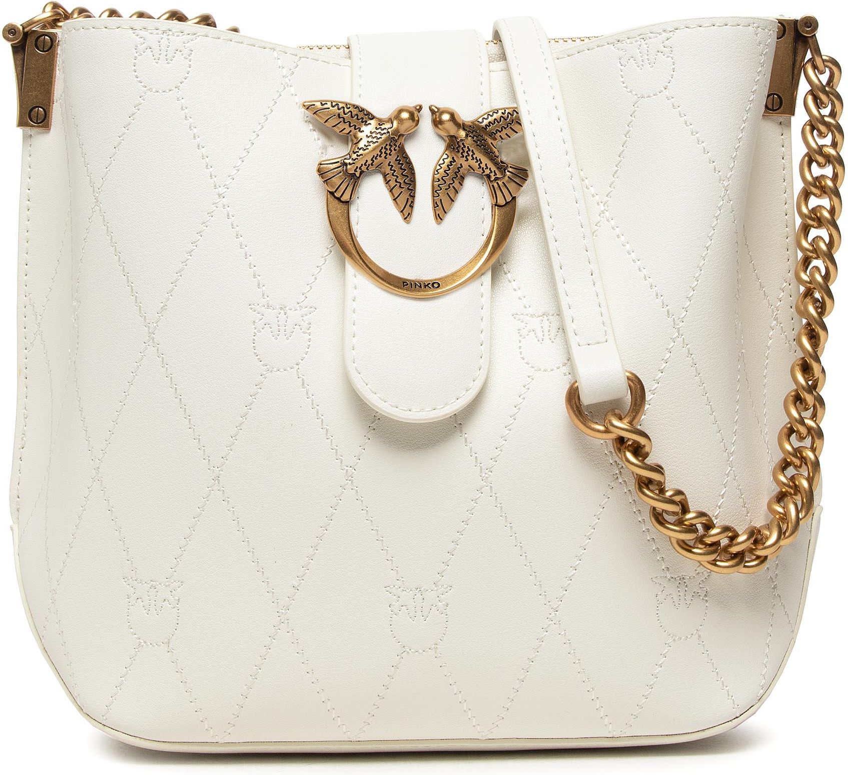 Torebka PINKO - Love Bucket Wave Logo Cl PE 22 PLTT 1P22L3 Y81J Avorio Z14Q  - Ceny i opinie - Ceneo.pl