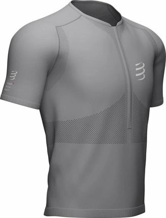 Compressport Trail Half-Zip Fitted Ss Top Alloy 