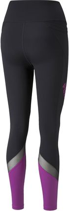 Legginsy damskie Puma TRAIN LOGO EVERSCULPT HIGH WAIST 7/8 czarne