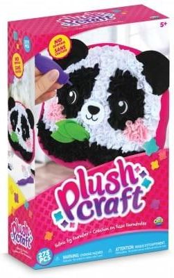 Orb Plush Craft Zestaw Artystyczny Poduszka Do Ozdobienia Po Numerach Panda 57893