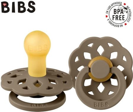 Bibs Boheme Dark Oak S Smoczek Uspokajający Kauczuk Hevea